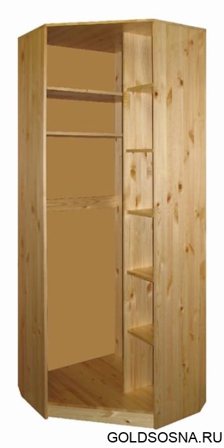 Шкаф угловой Константин 825x825 в угол