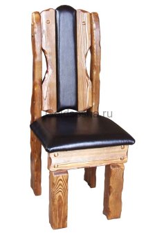 Старинный стул Емеля (кожа)