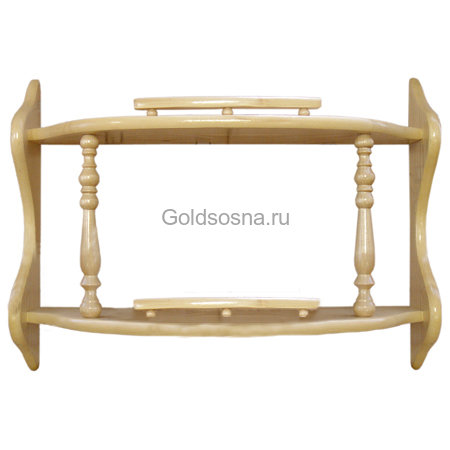 Полка прямая 2-ая (с балясинами) Полка прямая 2-ая (с балясинами)