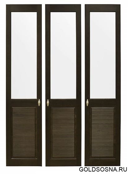 Комплект дверей к стеллажу Рауна 30 (колониал)