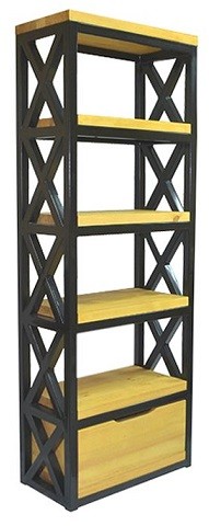 Стеллаж с ящиком Л-02