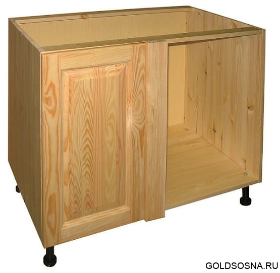 Шкаф-стол кухонный в угол 1 дв. лев./прав. Шкаф-стол кухонный в угол 1 дв. лев./прав.