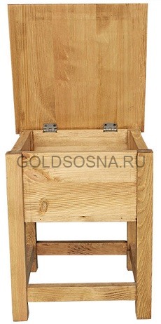 Табурет с ящиком без сердца Tabcoffre