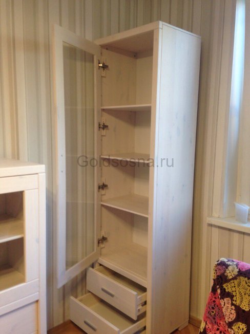 Витрина Мэдисон Д1151 (1 дверь, 2 ящика)