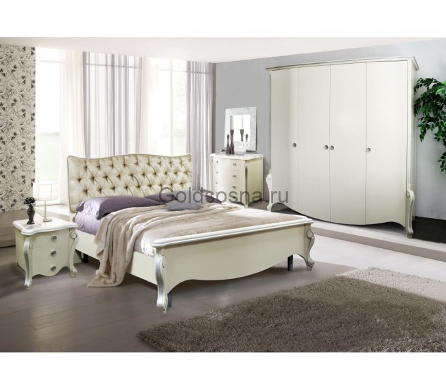 Кровать Луиза ММ-227-02/16Б-1