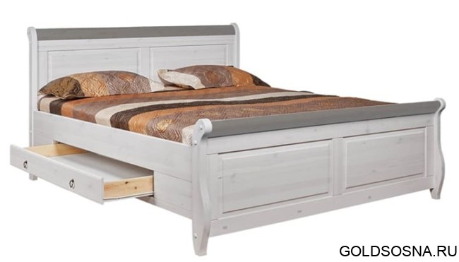 Кровать Мальта 160 с ящиками Кровать Мальта 160 с ящиками