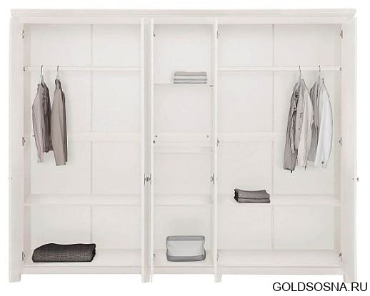 Полка к шкафу Рауна 30, 40, 50 (103х55) белый воск УКВ Полка к шкафу Рауна 30, 40, 50 (103х55) белый воск УКВ