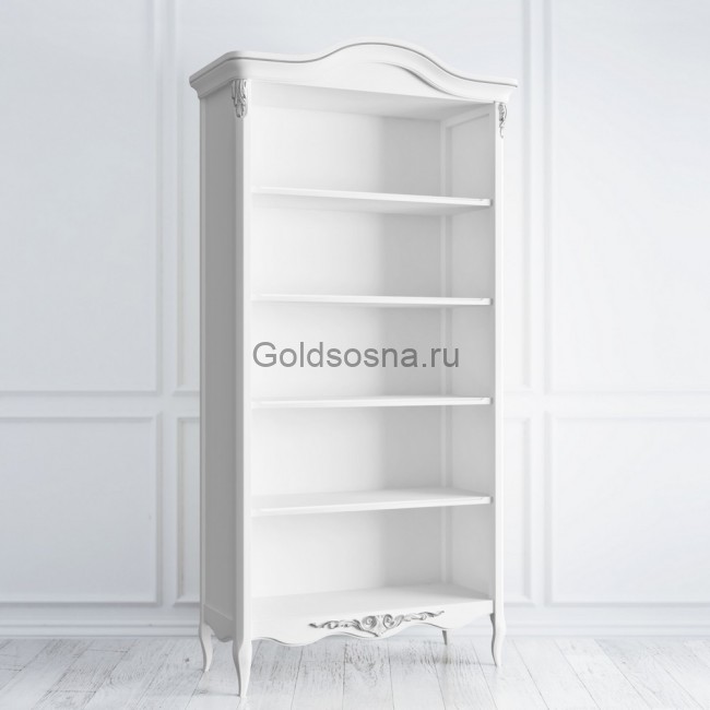 Книжный шкаф Silvery Rome 4 полки Книжный шкаф Silvery Rome 4 полки