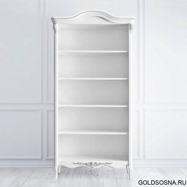 Книжный шкаф Silvery Rome 4 полки Книжный шкаф Silvery Rome 4 полки