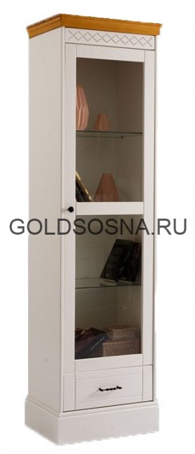 Шкаф Дания книжный 1-ств.