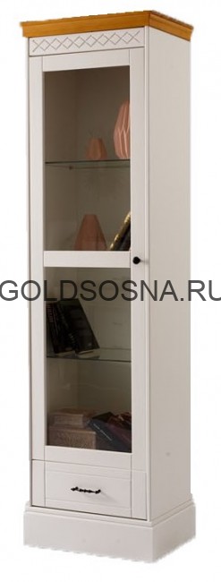 Шкаф Дания книжный 1-ств.