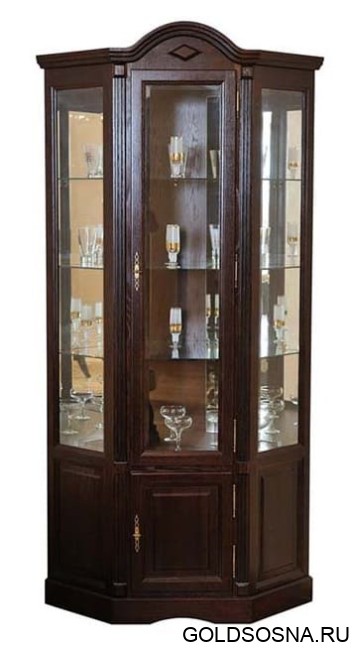 Шкаф с витриной Рубин-ММ ВМФ-6526-ММ Шкаф с витриной Рубин-ММ ВМФ-6526-ММ