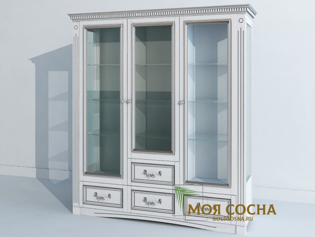 Витрина Пьяченца 4 ящика Витрина Пьяченца 4 ящика