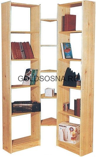 Стеллаж Угловой МД192