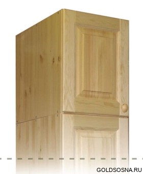 Антресольная секция 1-но дверная Оскар-1