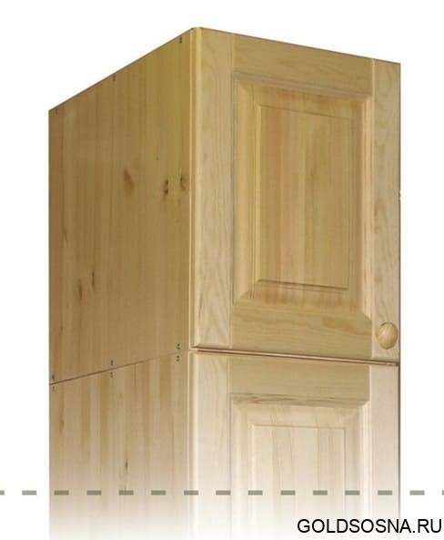 Антресольная секция 1-но дверная Оскар-1