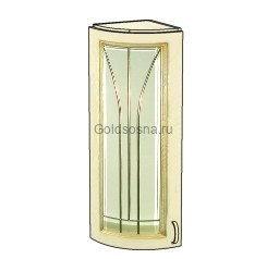 Шкаф настенный угловой Злата ЗТ-3830/В (-01) Шкаф настенный угловой Злата ЗТ-3830/В (-01)