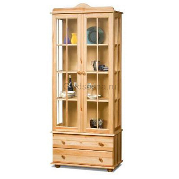 Витрина 2-х дверная МД617