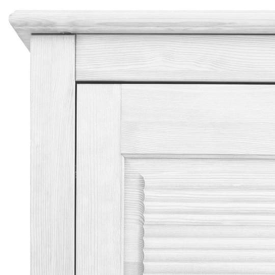 Шкаф для посуды Рауна 10 (белый воск УКВ)