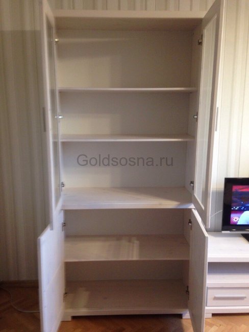 Шкаф с витриной Мэдисон Д 1148