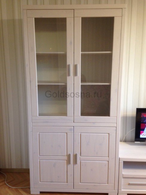 Шкаф с витриной Мэдисон Д 1148