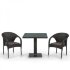 Комплект плетеной мебели из ротанга T605SWT/Y290W-W53 Brown 2Pcs
