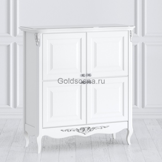 Комод 4 двери Silvery Rome 2 Комод 4 двери Silvery Rome 2