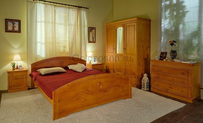 Спальня из коллекции Дания №8 Спальня из коллекции Дания №8