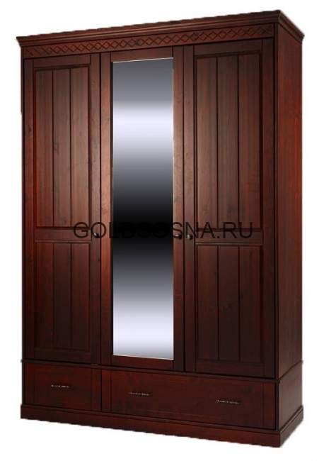 Шкаф Дания 3-ств №4