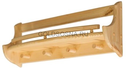 Полка под специи с балконом Полка под специи с балконом