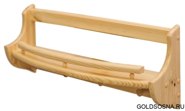 Полка под специи с балконом