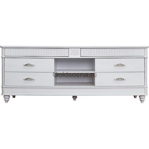 Тумба ТВ Юстина БМ-2372 (молоко)