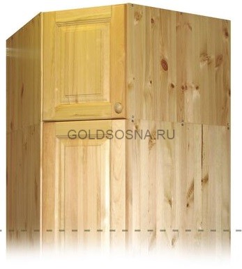 Антресоль угловая 1 дверь (Н-510) Антресоль угловая 1 дверь (Н-510)