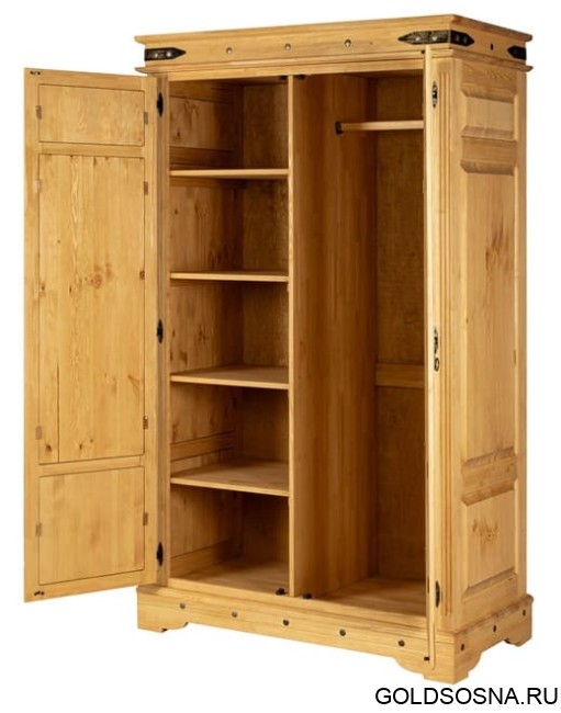 Двустворчатый шкаф Викинг 02 Двустворчатый шкаф Викинг 02