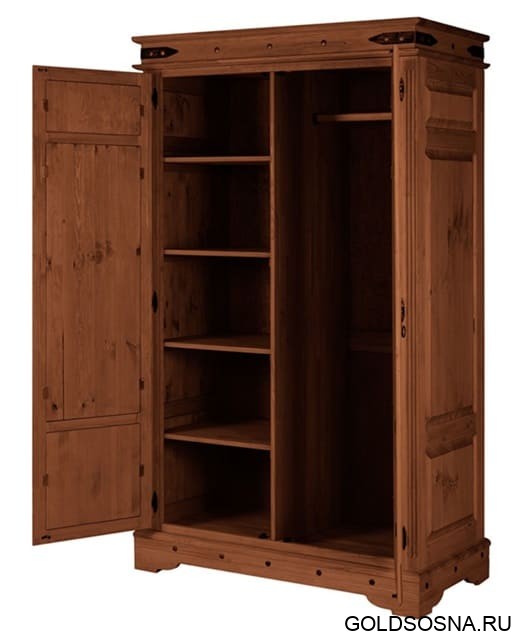 Двустворчатый шкаф Викинг 02 Двустворчатый шкаф Викинг 02
