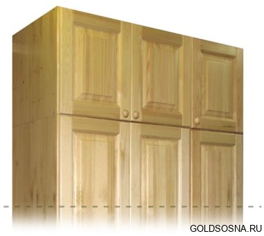 Антресольная секция 3-х дверная