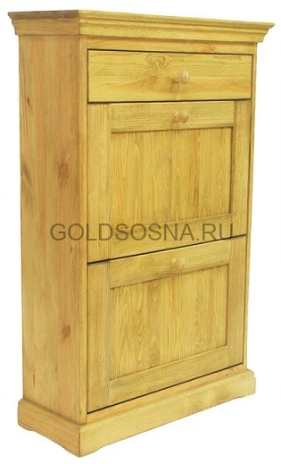 Обувница 2-х дверная с ящиком Chaussure 2P 1T Обувница 2-х дверная с ящиком Chaussure 2P 1T