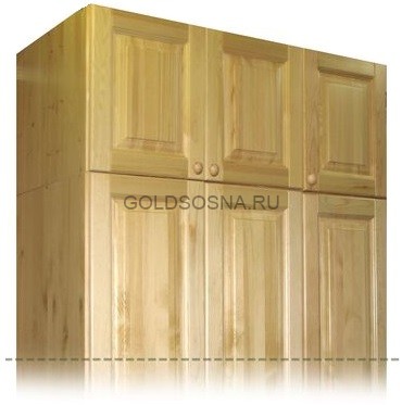 Антресоль 3 двери (Н-510) к шкафу Оскар-3 с ящиками Антресоль 3 двери (Н-510) к шкафу Оскар-3 с ящиками