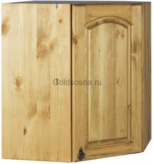 Шкаф настенный угловой Викинг с дверью №11