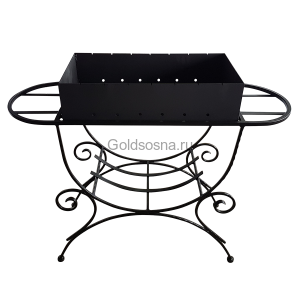 Мангал с круглой дровницей М-5 Мангал с круглой дровницей М-5