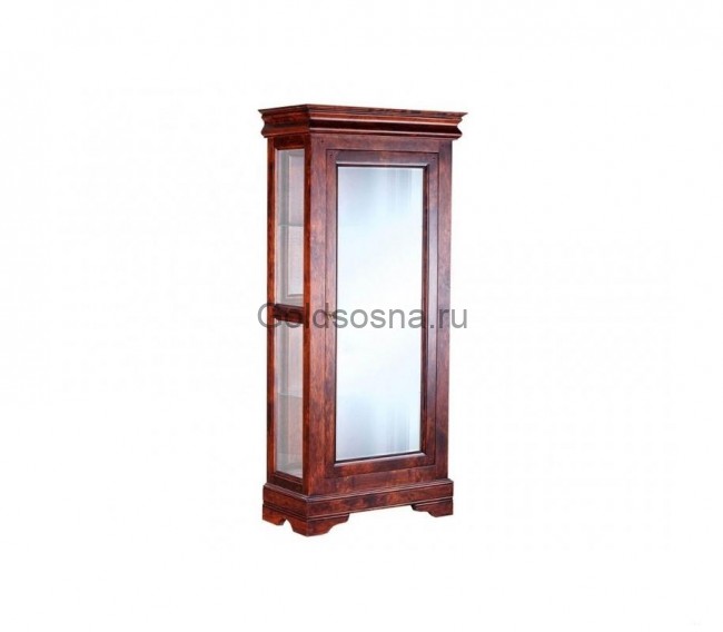 Шкаф с витриной Луи Филипп ОВ 28.06