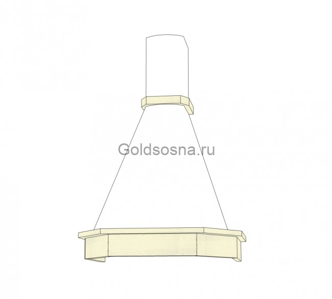 Полка с вытяжкой ВМФ-7014.1/60 Полка с вытяжкой ВМФ-7014.1/60