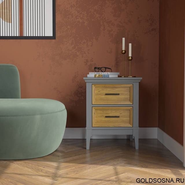 Тумба прикроватная Квадро-С 02 Тумба прикроватная Квадро-С 02