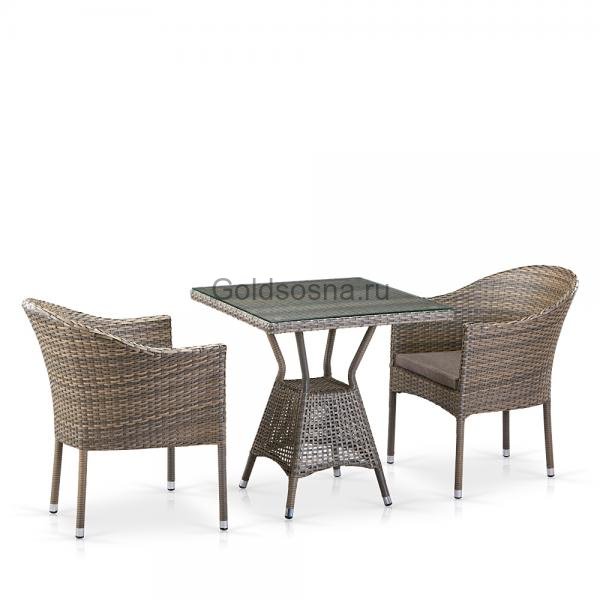 Комплект плетеной мебели из ротанга T706G/Y350G-W1289 2Pcs Pale Комплект плетеной мебели из ротанга T706G/Y350G-W1289 2Pcs Pale