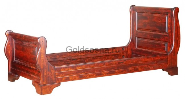 Кровать 1-сп. Луи Филипп ОВ 08.01.900 (б/о, б/м)