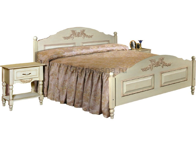 Кровать 2-х спальная Фиерта 4 - 02.1М с высокой ножной Кровать 2-х спальная Фиерта 4 - 02.1М с высокой ножной