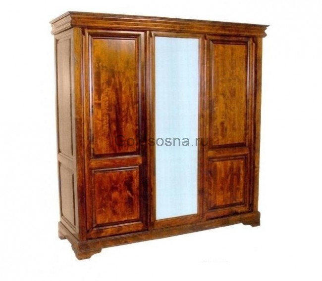 Шкаф-купе 3-х дв. Луи Филипп ОВ 25.05