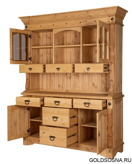 Буфет Викинг GL-05/1 с ящиками