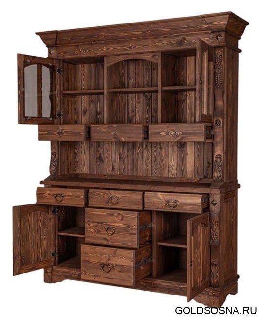 Буфет Викинг GL-05/1 с ящиками