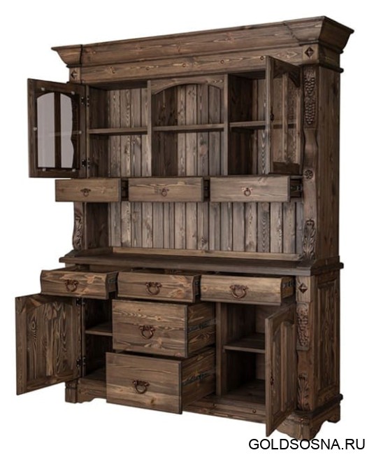 Буфет Викинг GL-05/1 с ящиками